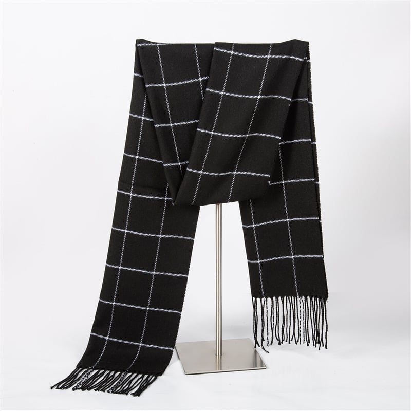 BUFANDA CHECKMATE OTOÑO/INVIERNO | NEGRO - 1
