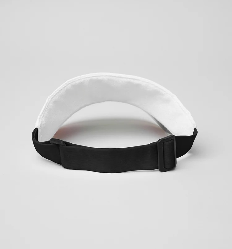 VISERA SOLAR ALO YOGA GORRO AIRLIFT - BLANCO - 4