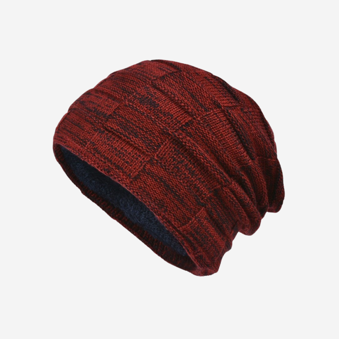 BEANIE DENVER CON POLAR INTERIOR | ROJO - 1