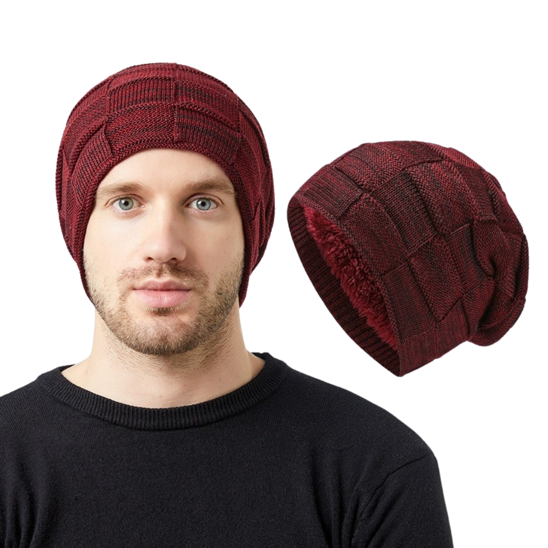 BEANIE DENVER CON POLAR INTERIOR | ROJO - 2