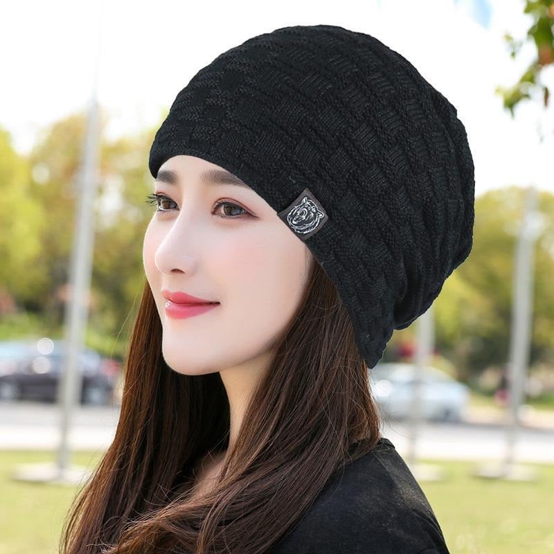BEANIE RYAN CON POLAR INTERIOR | NEGRO WOLF - 3