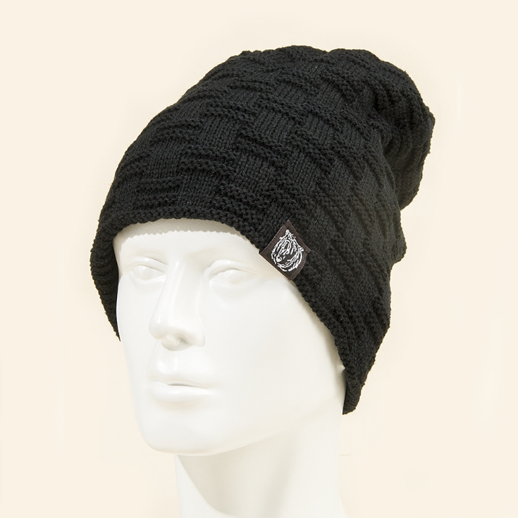 BEANIE RYAN CON POLAR INTERIOR | NEGRO WOLF - 4