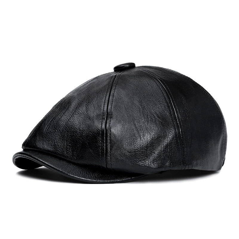 BOINA BECK CUERO PU TALLA M | NEGRO - 1