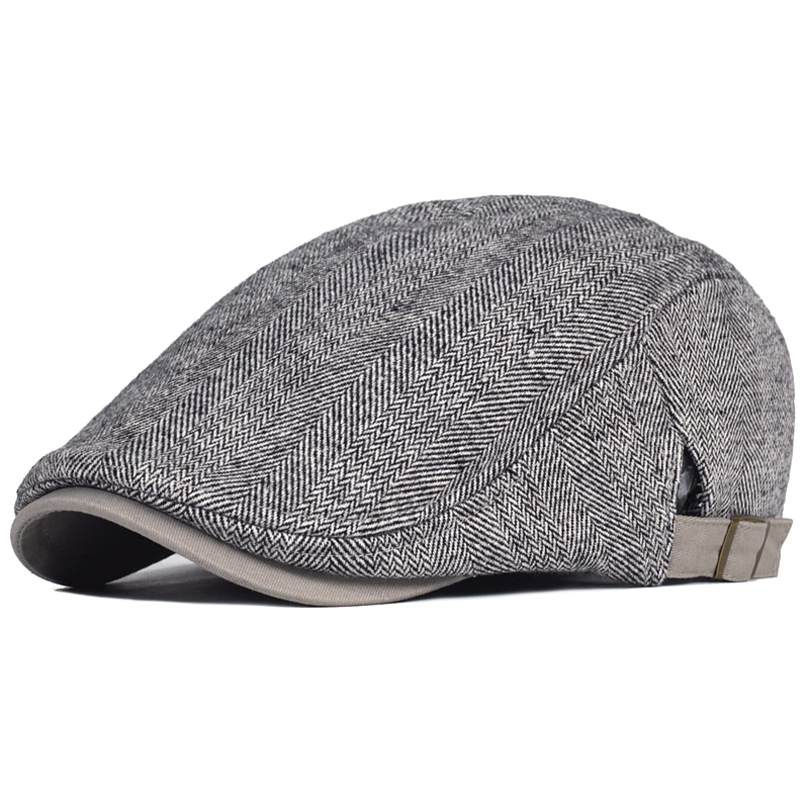 BOINA KRIZ ESPIGA CON CORREAS AJUSTABLES - GRIS CLARO - 1