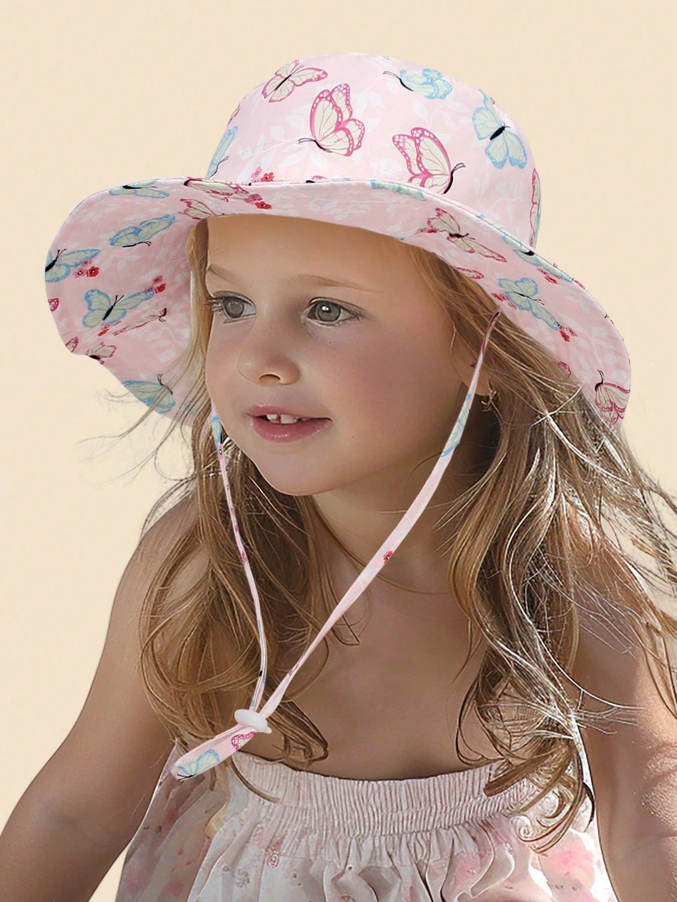 BUCKET HAT MONARCA 54CM: GORRO PARA NIÑA DE 4 A 6 AÑOS - 2