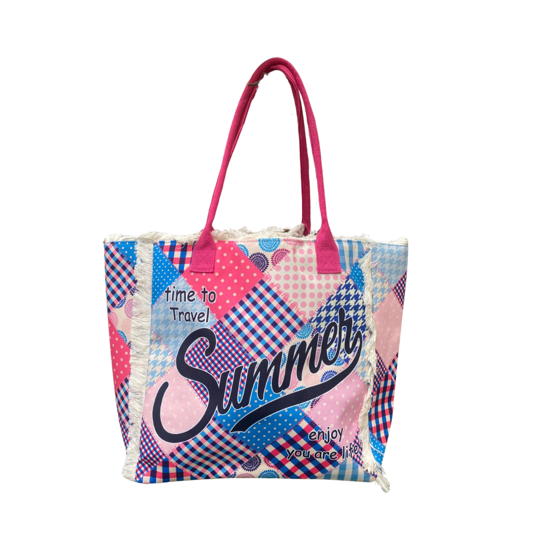 MAXI BOLSO DE PLAYA SUMMER MULTICOLOR - 1