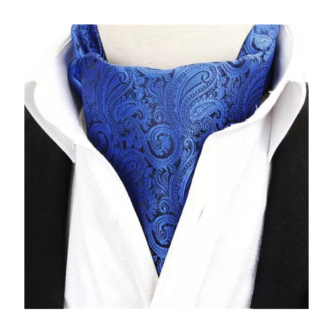 BUFANDA CORBATA CHARLES DE SEDA PARA HOMBRE - 1