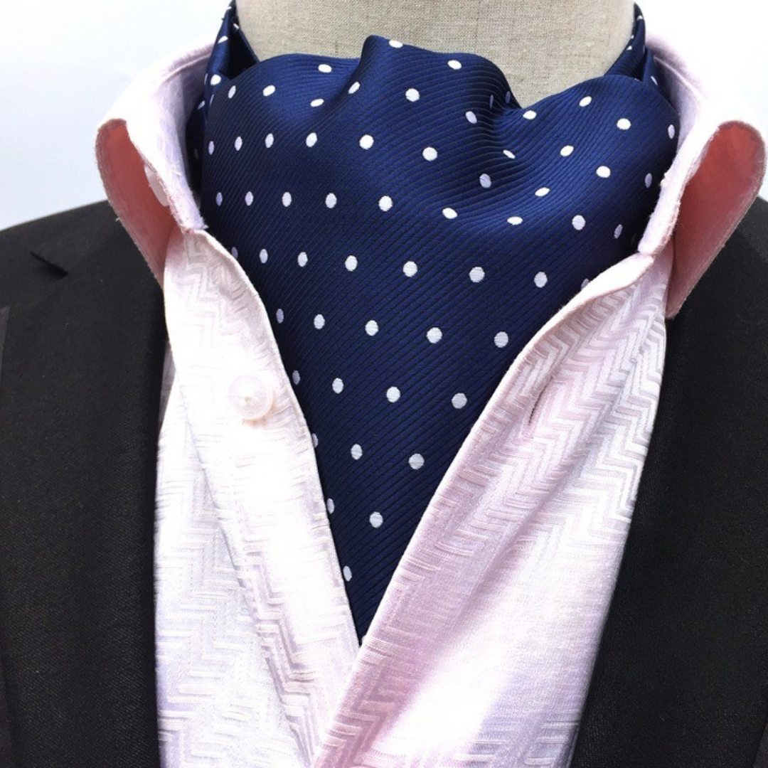 BUFANDA CORBATA ETHAN DE SEDA PARA HOMBRE - 1