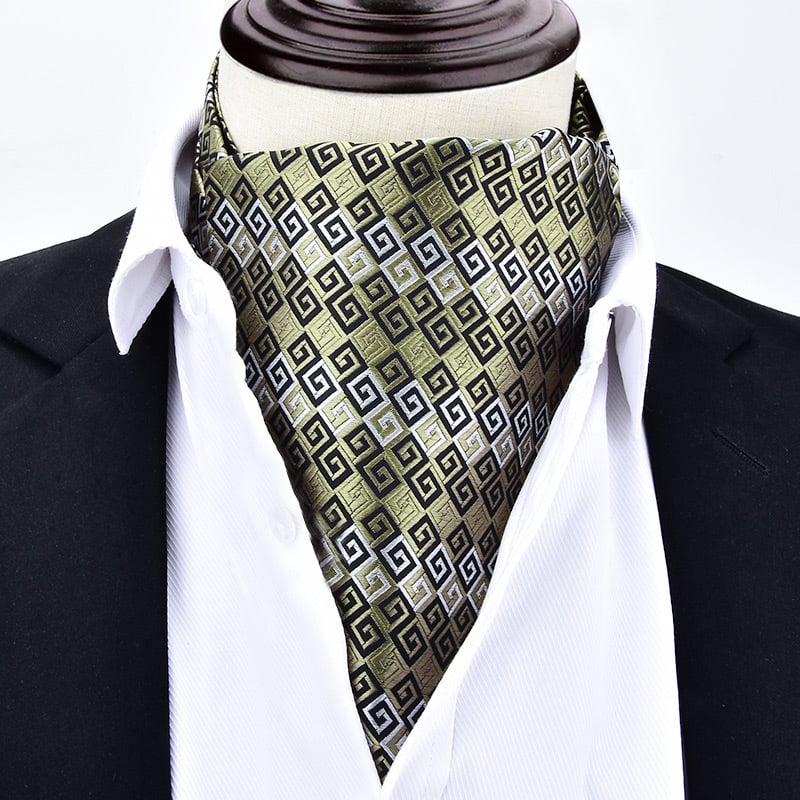 BUFANDA CORBATA LIAM DE SEDA PARA HOMBRE - 1