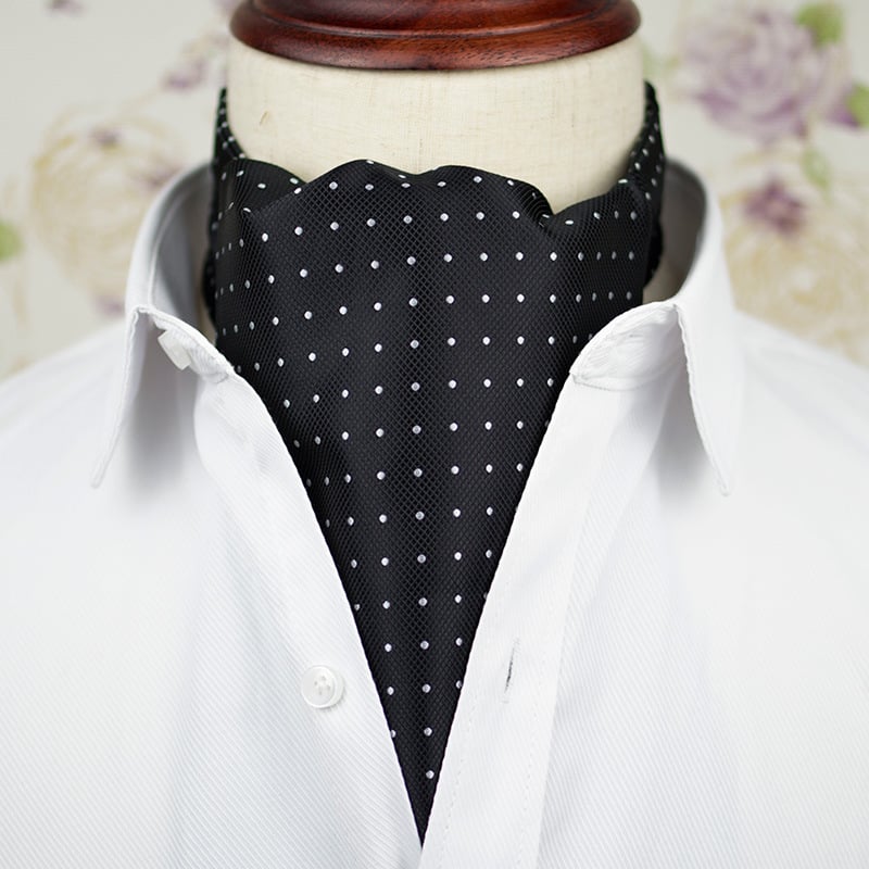 BUFANDA CORBATA TOMPSON DE SEDA PARA HOMBRE - 1