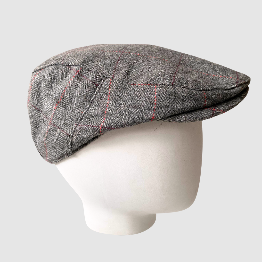 BOINA RAYAN REGULABLE CON BROCHE ATRÁS TALLA S/M | GRIS CLARO - 1