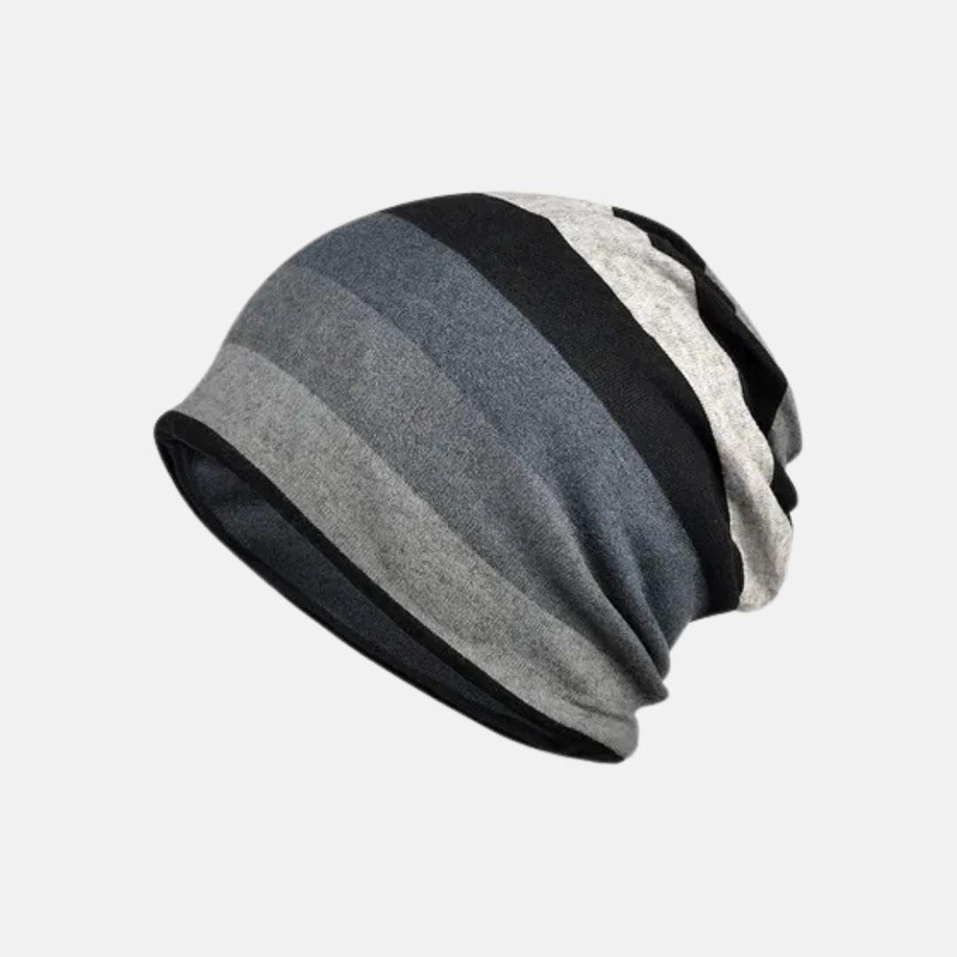CUELLERA RAYAS AZUL BUFANDA DE INVIERNO UNISEX - 2