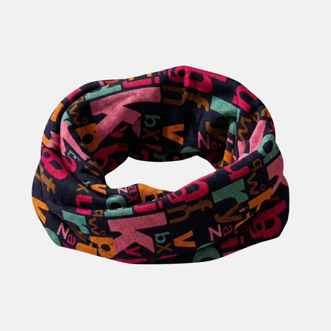 CUELLERA ABC BUFANDA DE INVIERNO UNISEX - 1