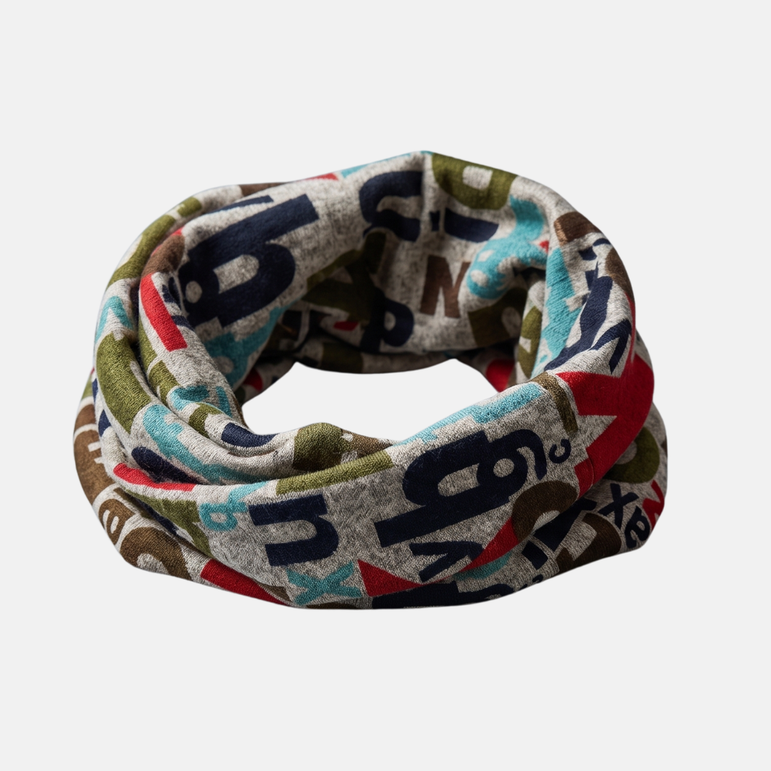 CUELLERA ABC BUFANDA DE INVIERNO UNISEX - 3