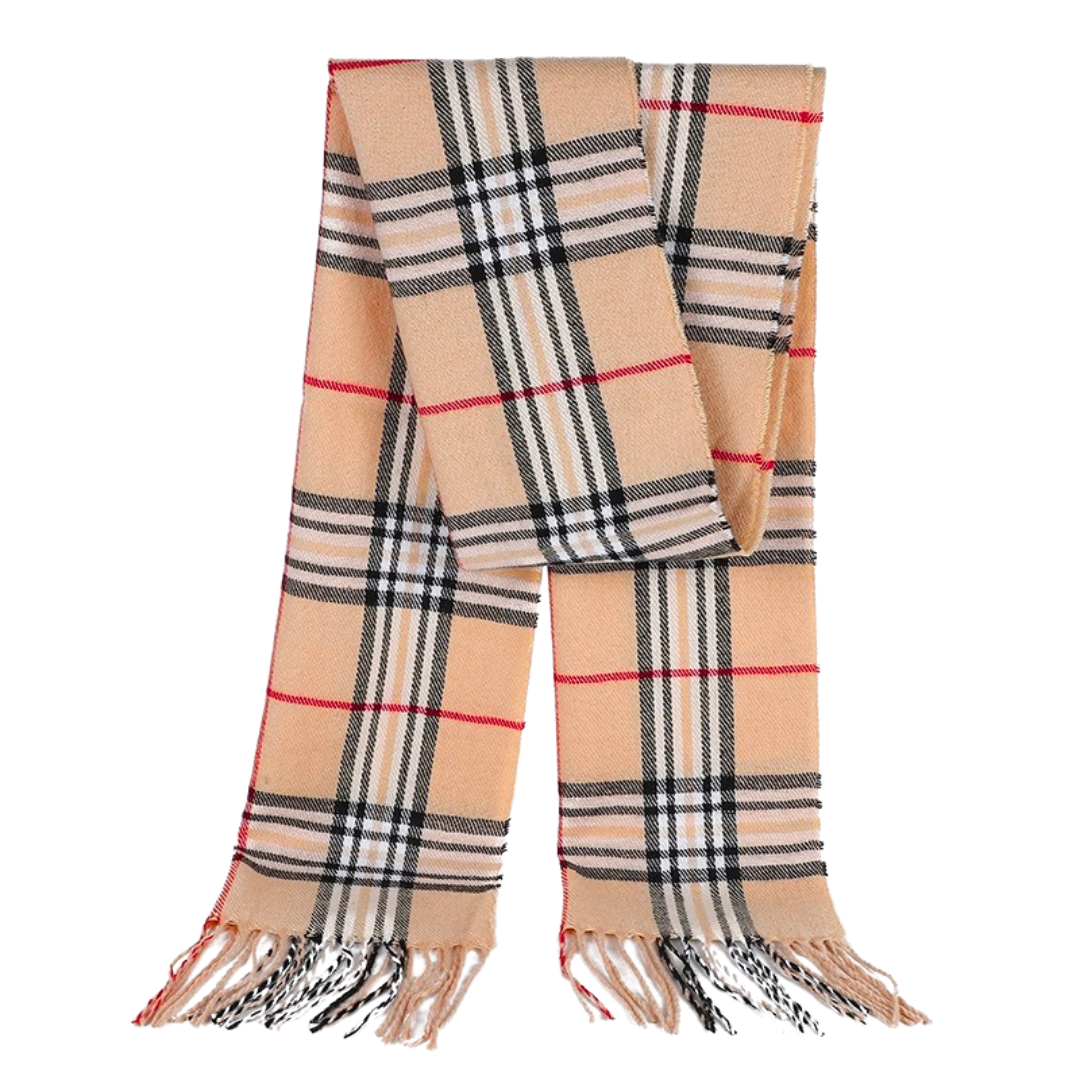 BUFANDA CHALINA COZY A CUADROS - 1