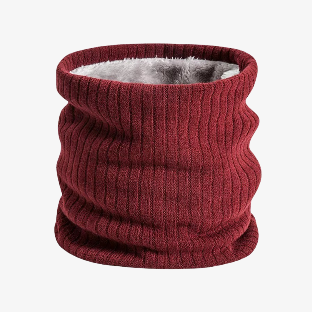 BUFANDA CUELLERA WARM DE INVIERNO UNISEX GRIS OSCURO - 1