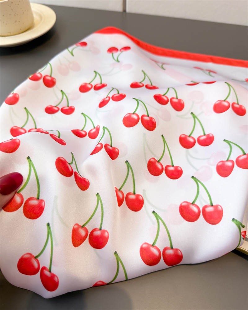 PAÑOLETA BANDANA PAÑUELO AMARENA 70X70CM - 6