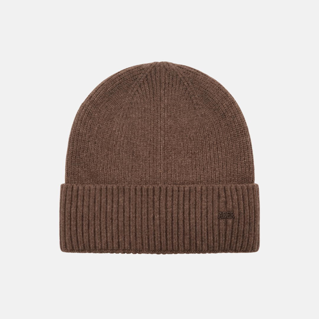 BEANIE ADER CON FORRO INTERIOR DE FELPA - MARRÓN - 1