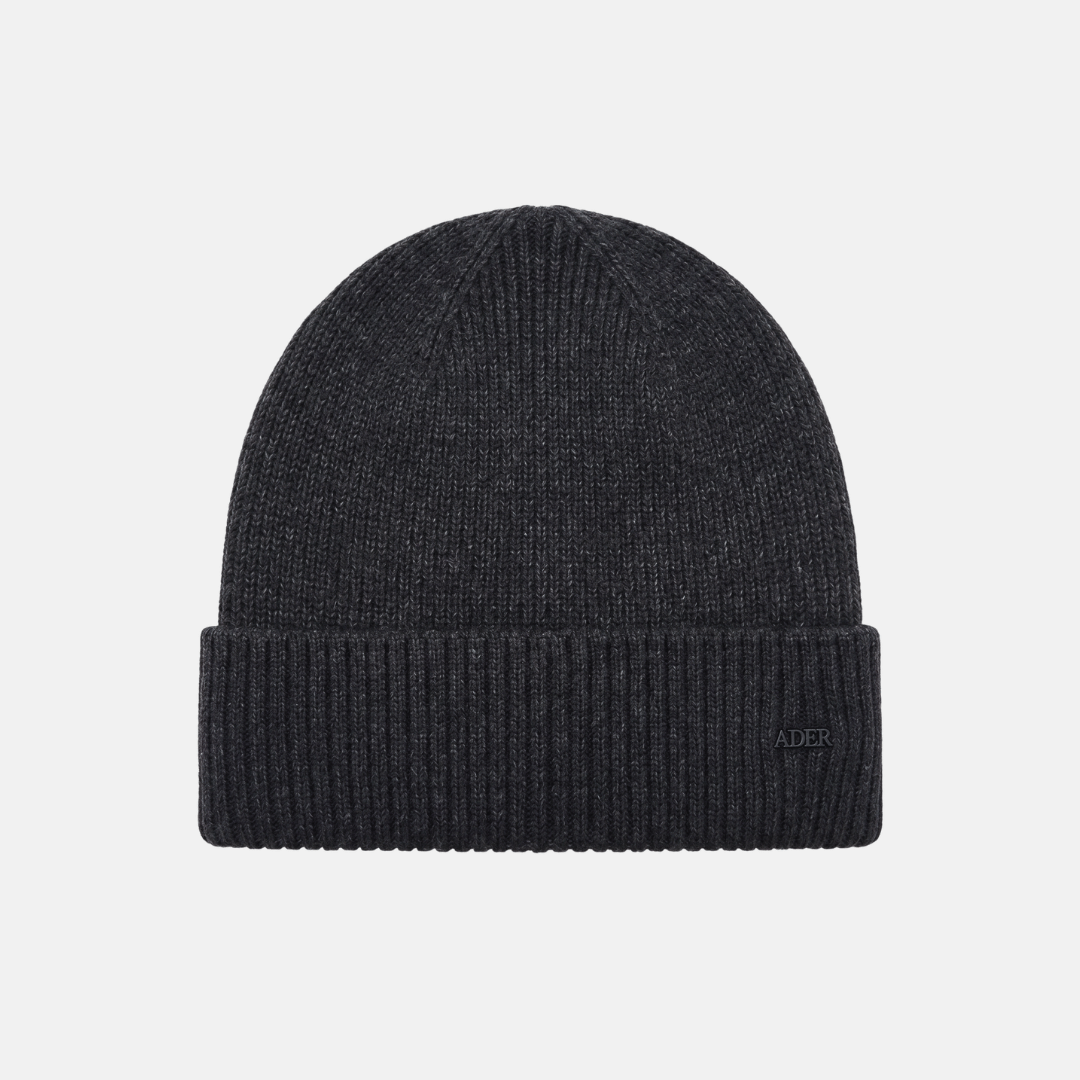 BEANIE ADER CON FORRO INTERIOR DE FELPA - NEGRO - 1