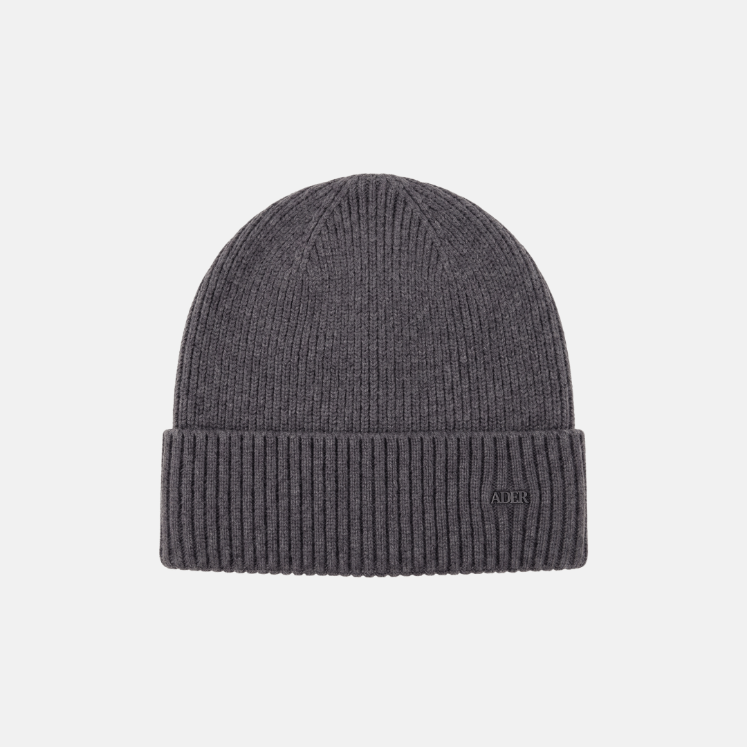 BEANIE ADER CON FORRO INTERIOR DE FELPA - GRAFITO - 1