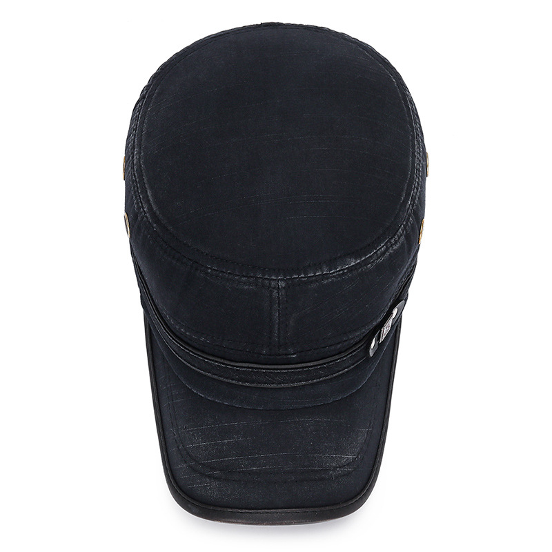 GORRA CARBONERA FASHION CON BORDE NEGRO - 2