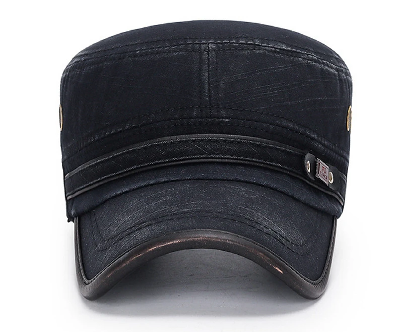GORRA CARBONERA FASHION CON BORDE NEGRO - 3