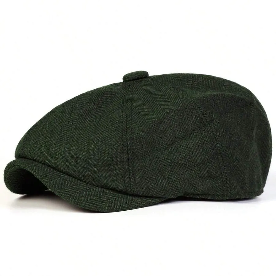 BOINA BECK JASPEADO VERDE OSCURO | M - 1
