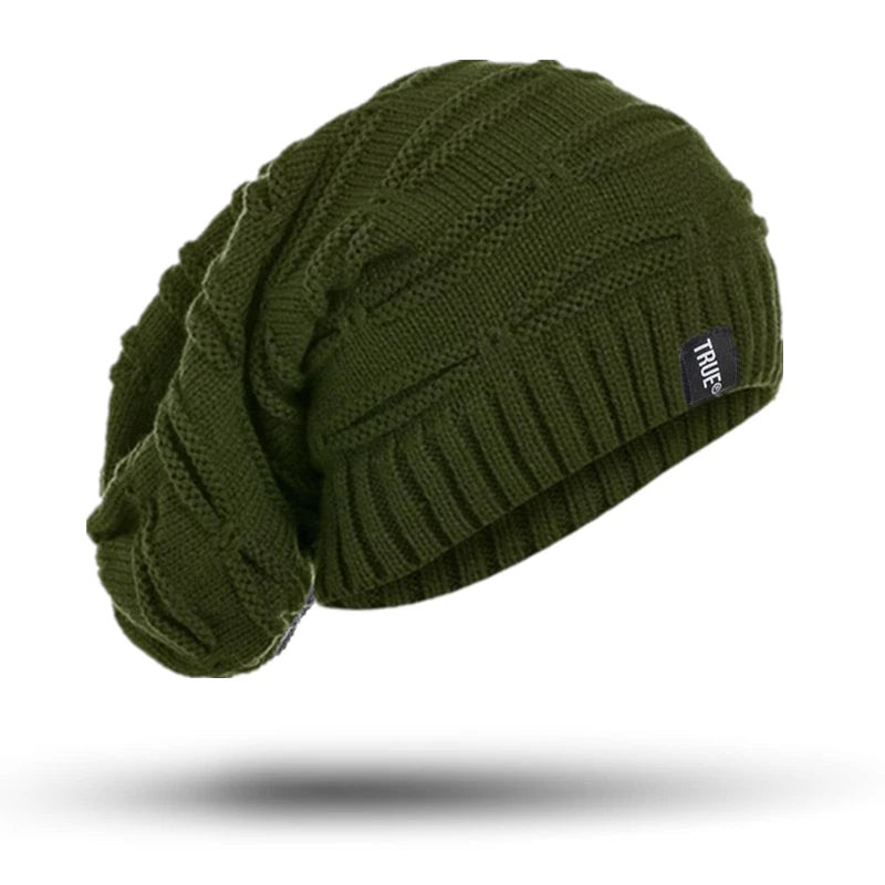 BEANIE MAX CLASICO GORRO HOLGADO PARA HOMBRE - VERDE - 1