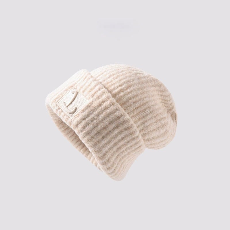 BEANIE SANTILLANA GORRO GRUESO PARA MUJER - CREMA - 1
