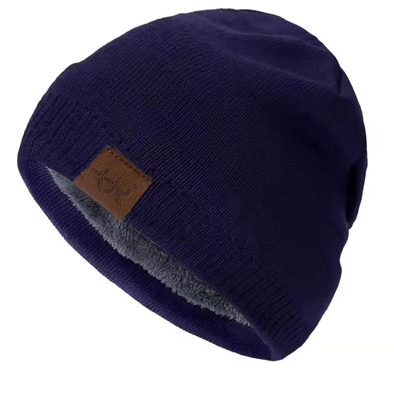 BEANIE SPORTS TÉRMICO CON FORRO INTERIOR - AZUL - 1