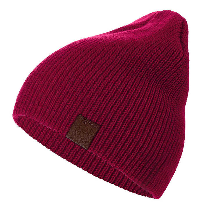 BEANIE TRUE C TEJIDO DOBLE - BURGUNDY - 1