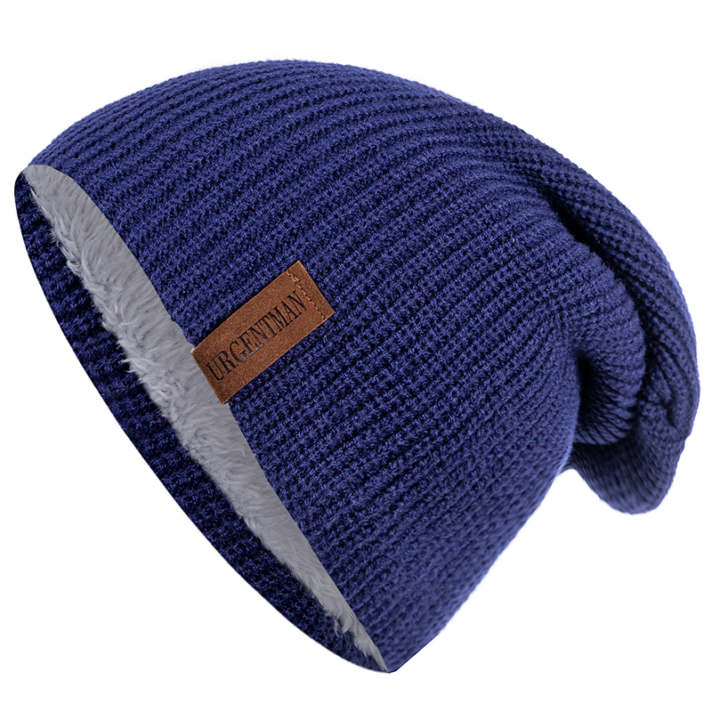 BEANIE GORRO CHULLO TRUE TEDDY POLAR INTERIOR - AZUL - 1