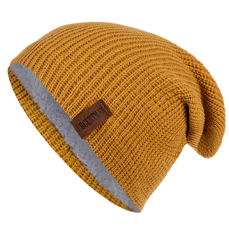 BEANIE GORRO CHULLO TRUE TEDDY POLAR INTERIOR - AMARILLO - 1