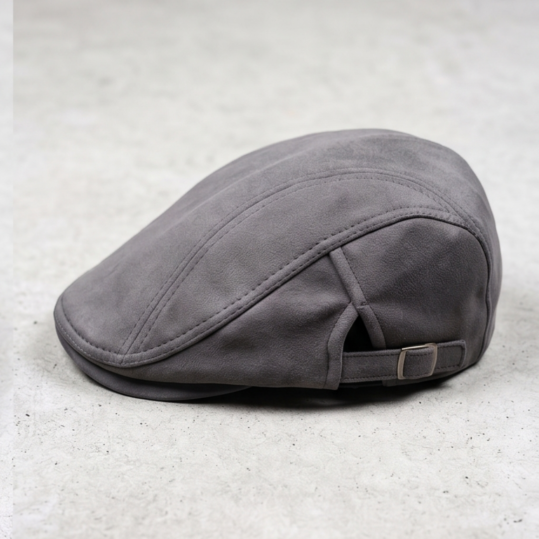 BOINA GORRA DE GAMUZA SEULGI CON CORREAS REGULABLES - 1