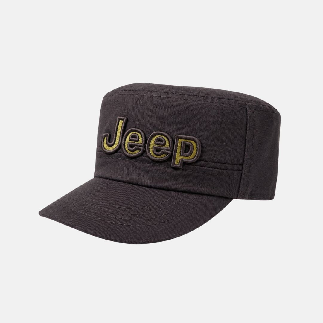 GORRA CARBONERA LEWIS BORDADA NEGRA - 1