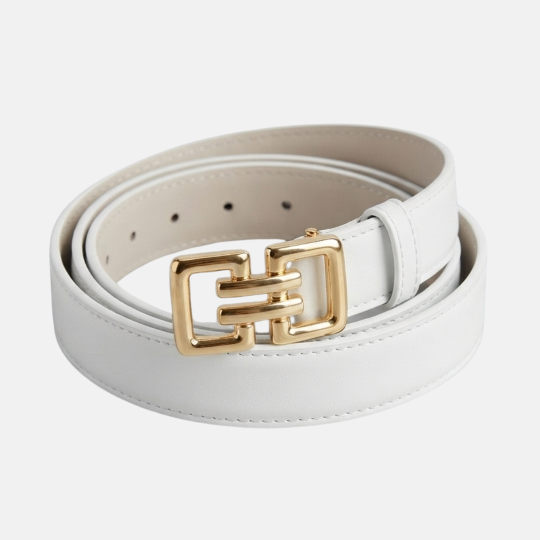CORREA BETH CINTURÓN PARA MUJER - BLANCO - 1