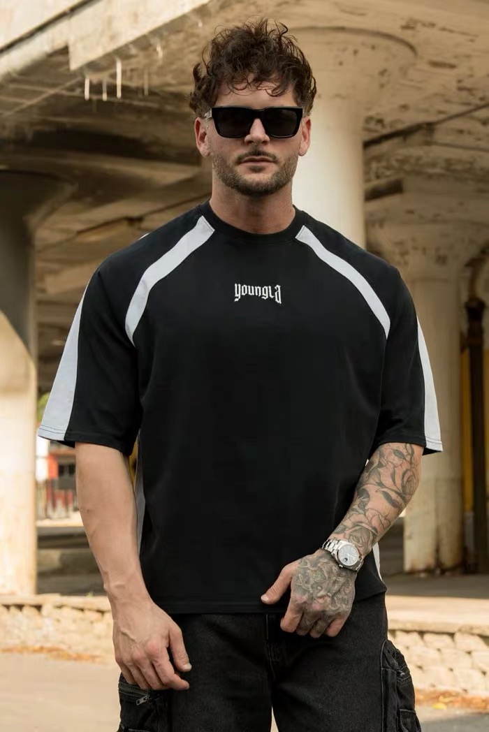 POLO YOUNGLA STELLAR TEE YLA NEGRO - M - 1