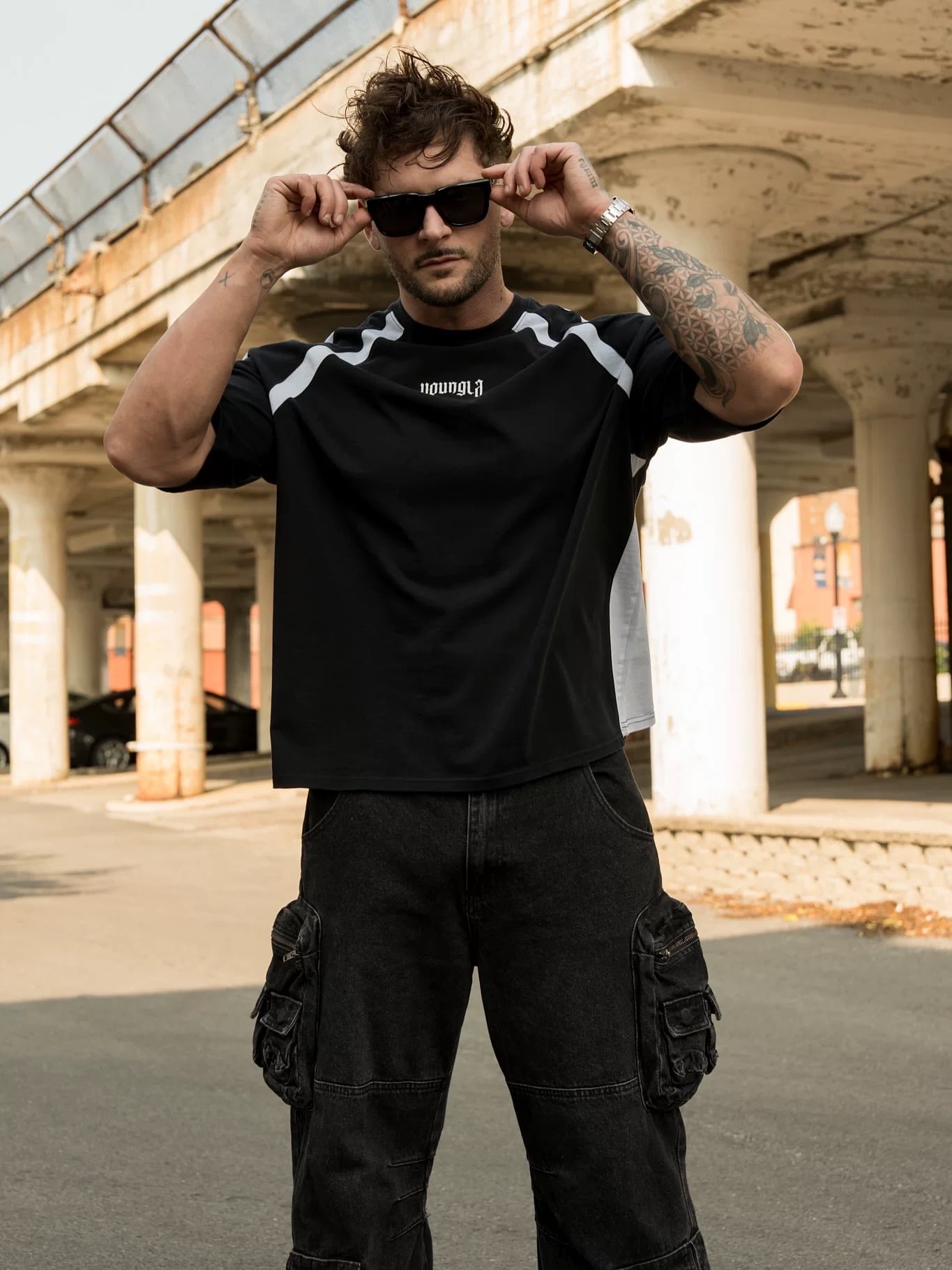 POLO YOUNGLA STELLAR TEE YLA NEGRO - M - 2
