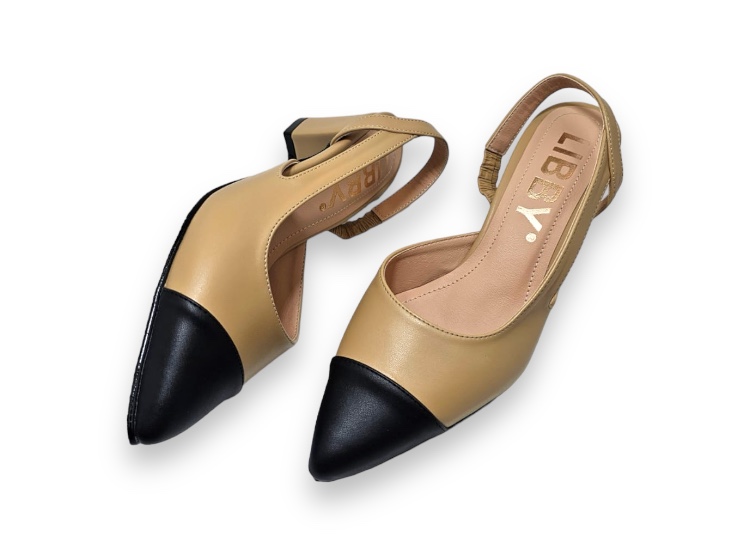 ZAPATOS CASUALES MUJER LB LIBBY CALZADOS BIOCUERO SLINGBACK - 1