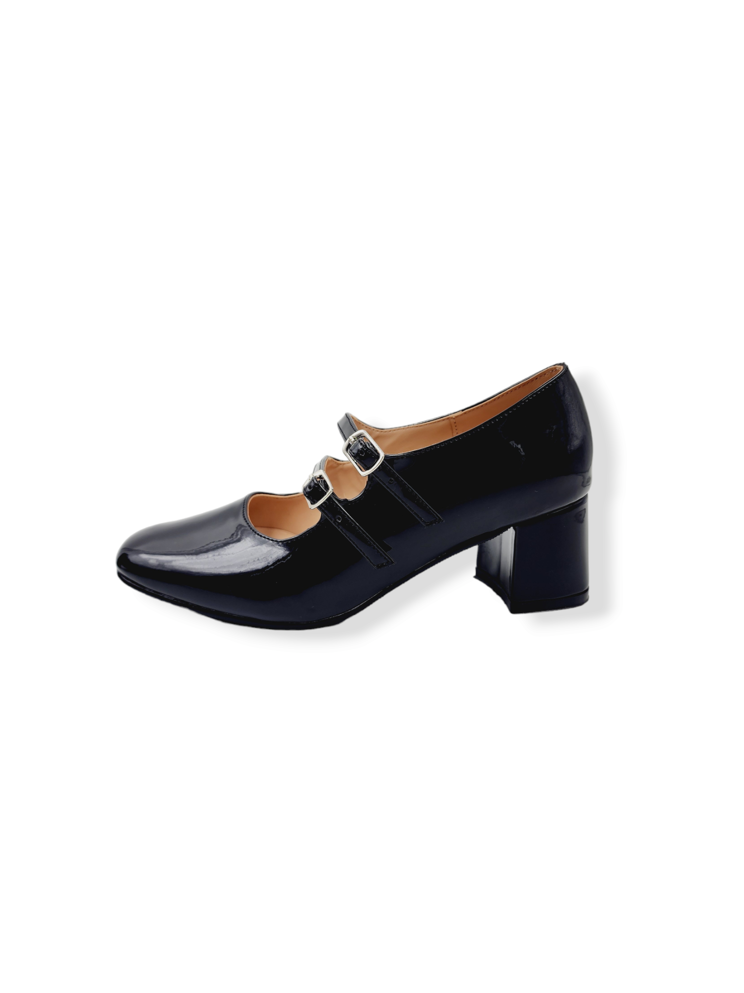 ZAPATOS CASUALES MUJER LB LIBBY CALZADOS NEGRO MARY JANE CHAROL - 2