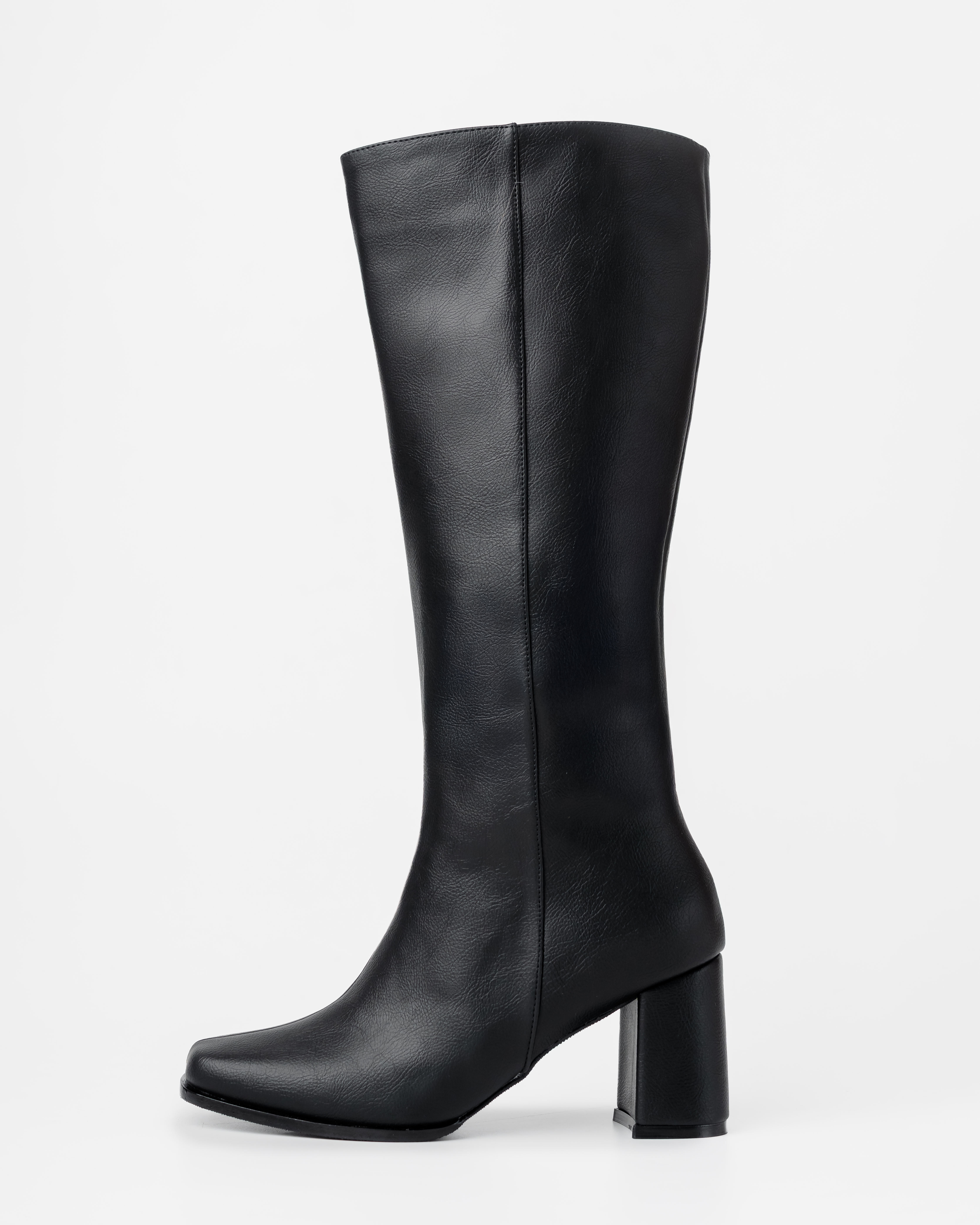 BOTAS MUJER LB LIBBY CALZADOS NEGRO ATENAS PUNTA CUADRADA TACO 7 - 2