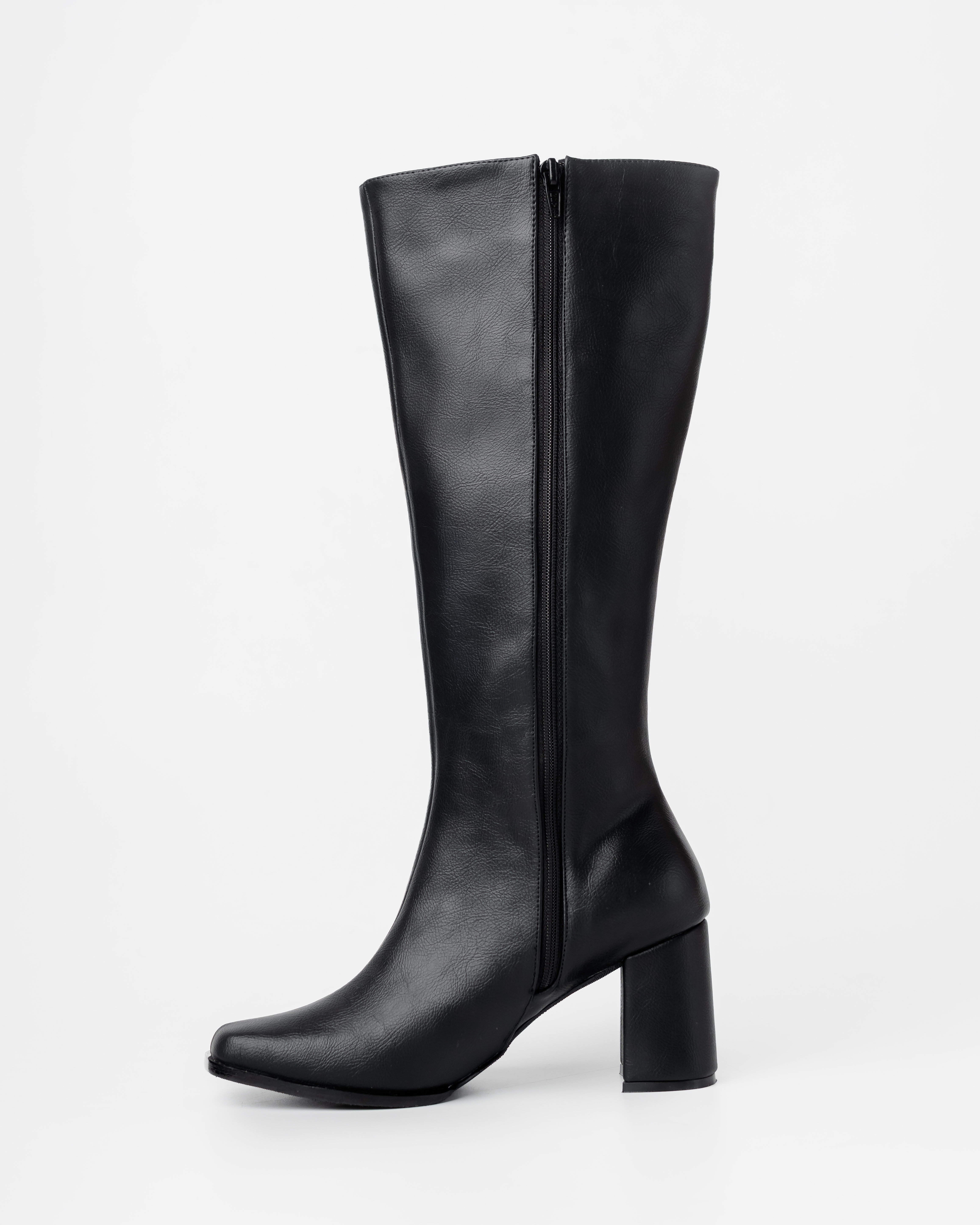 BOTAS MUJER LB LIBBY CALZADOS NEGRO ATENAS PUNTA CUADRADA TACO 7 - 3