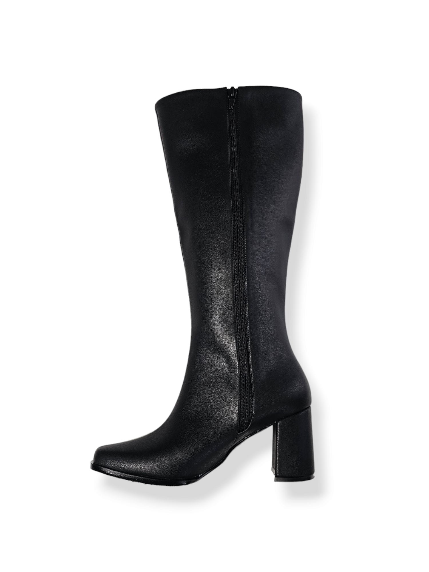 Ripley - BOTAS MUJER LB LIBBY CALZADOS NEGRO ATENAS PUNTA CUADRADA TACO 7