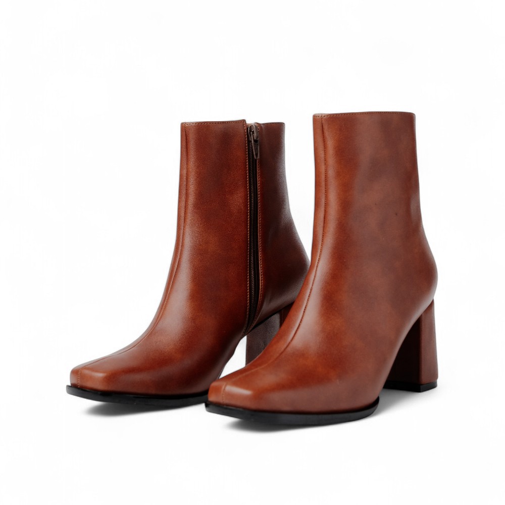 BOTINES MUJER LB LIBBY CALZADOS MARRON KENIA - 1