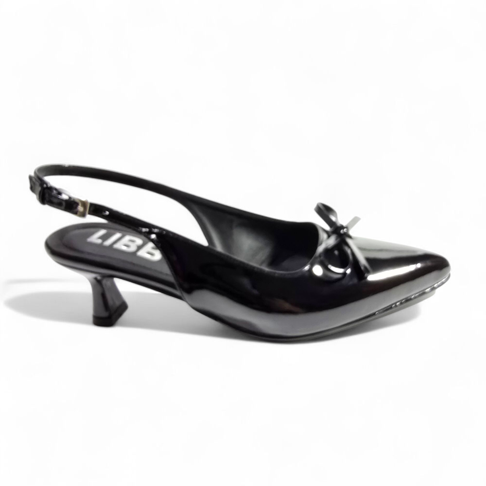ZAPATOS STILETTOS PARA DAMAS TACO 3 COLOR NEGRO - 2