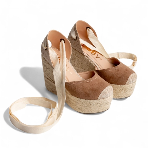 ALPARGATA  LIBBY   COLOR  BEIGE - 1
