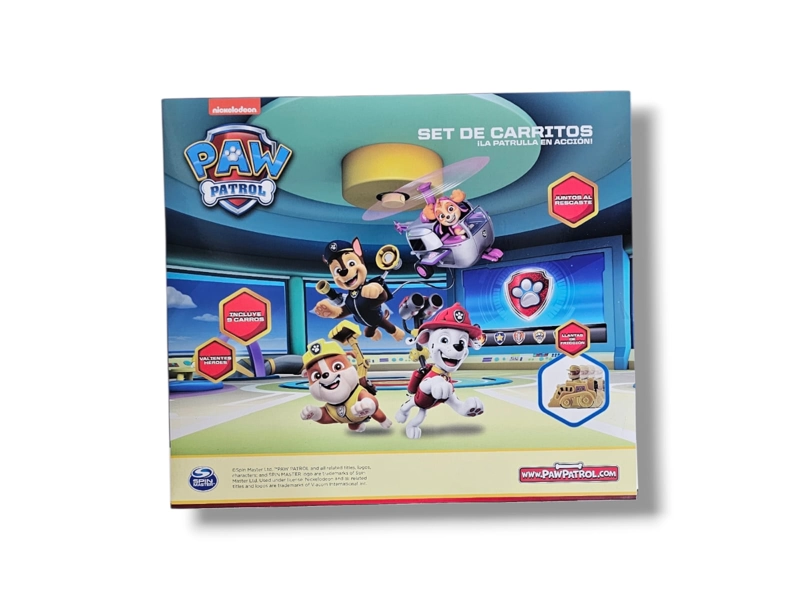 SET DE CARRITOS PAW PATROL - 3