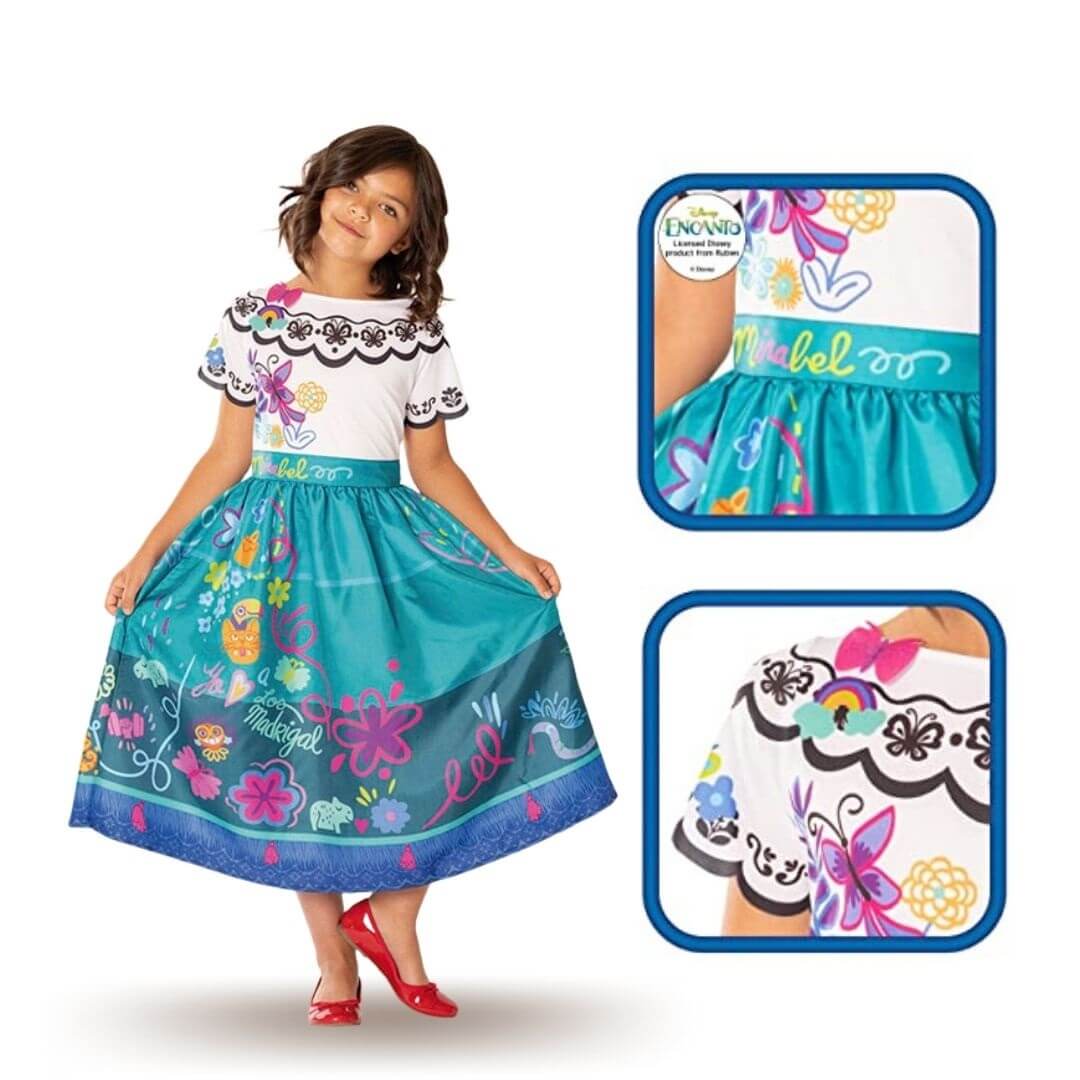 VESTIDO ENCANTO DISENY MIRABEL MADRIGAL - 3