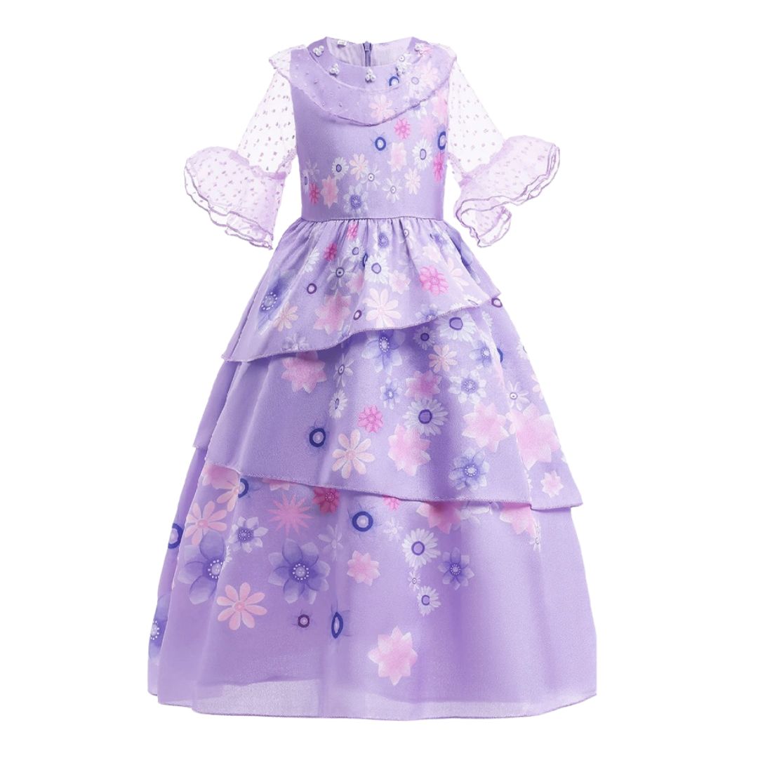 VESTIDO ISABELA MADRIGAL  ENCANTO DISFRAZ MIRABEL MADRIGAL - 2
