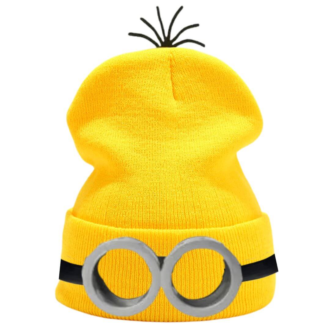 BEANIE + OJOS MINION KEVIN PELUCHE - NIÑOS Y ADULTOS - 2